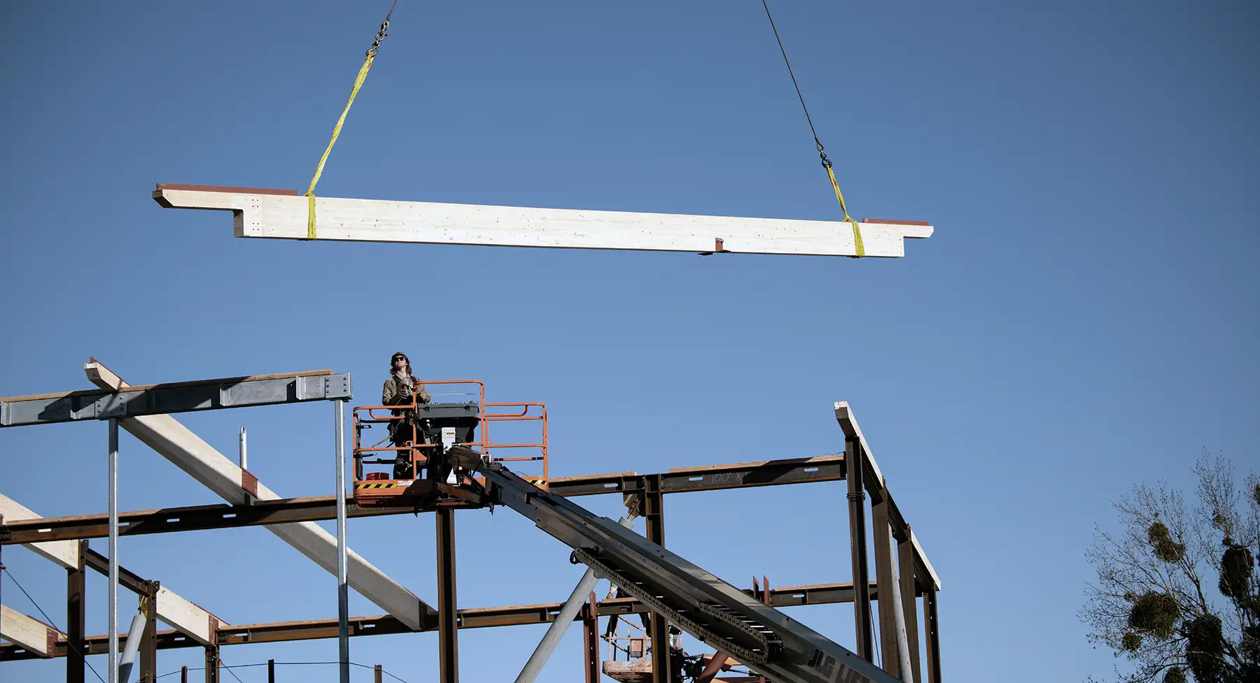 timber building construction