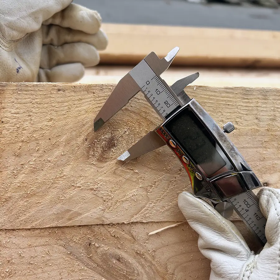 testing thermally modified wood