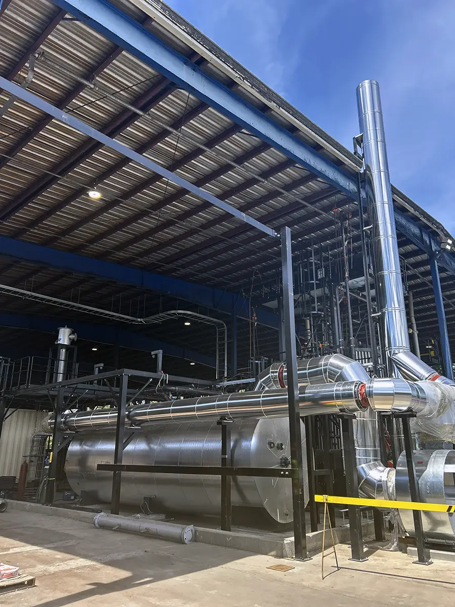 thermal modification commissioning
