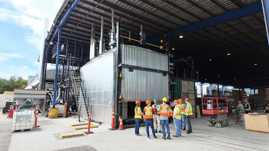 thermal modification kiln