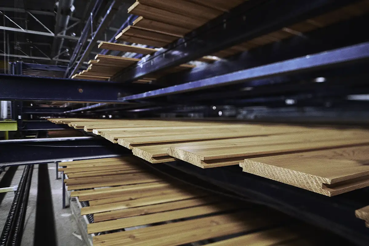 thermally modified wood