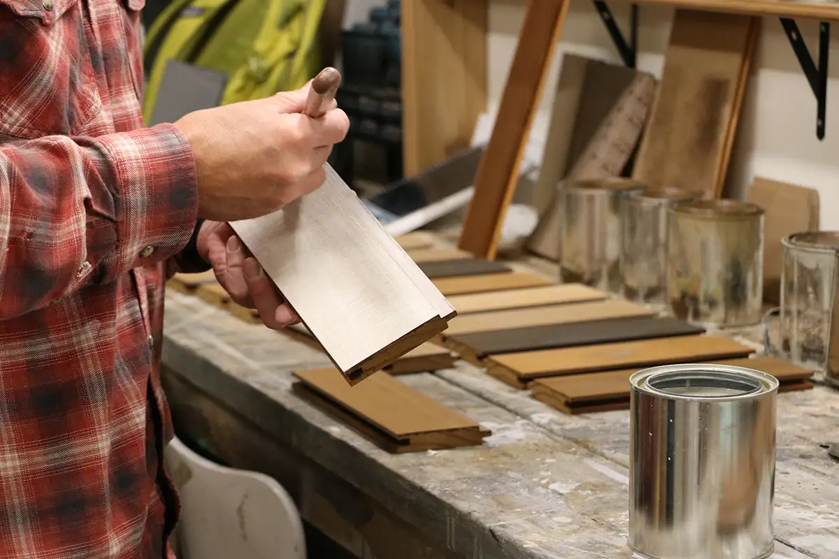 fisher finishing thermally modified wood